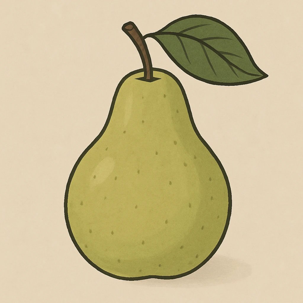 Picture of Pear note