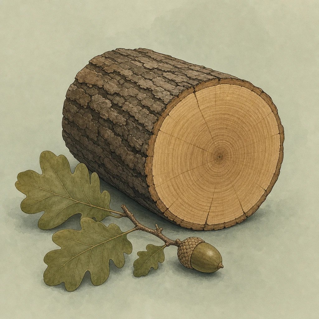 Picture of Oak Wood note