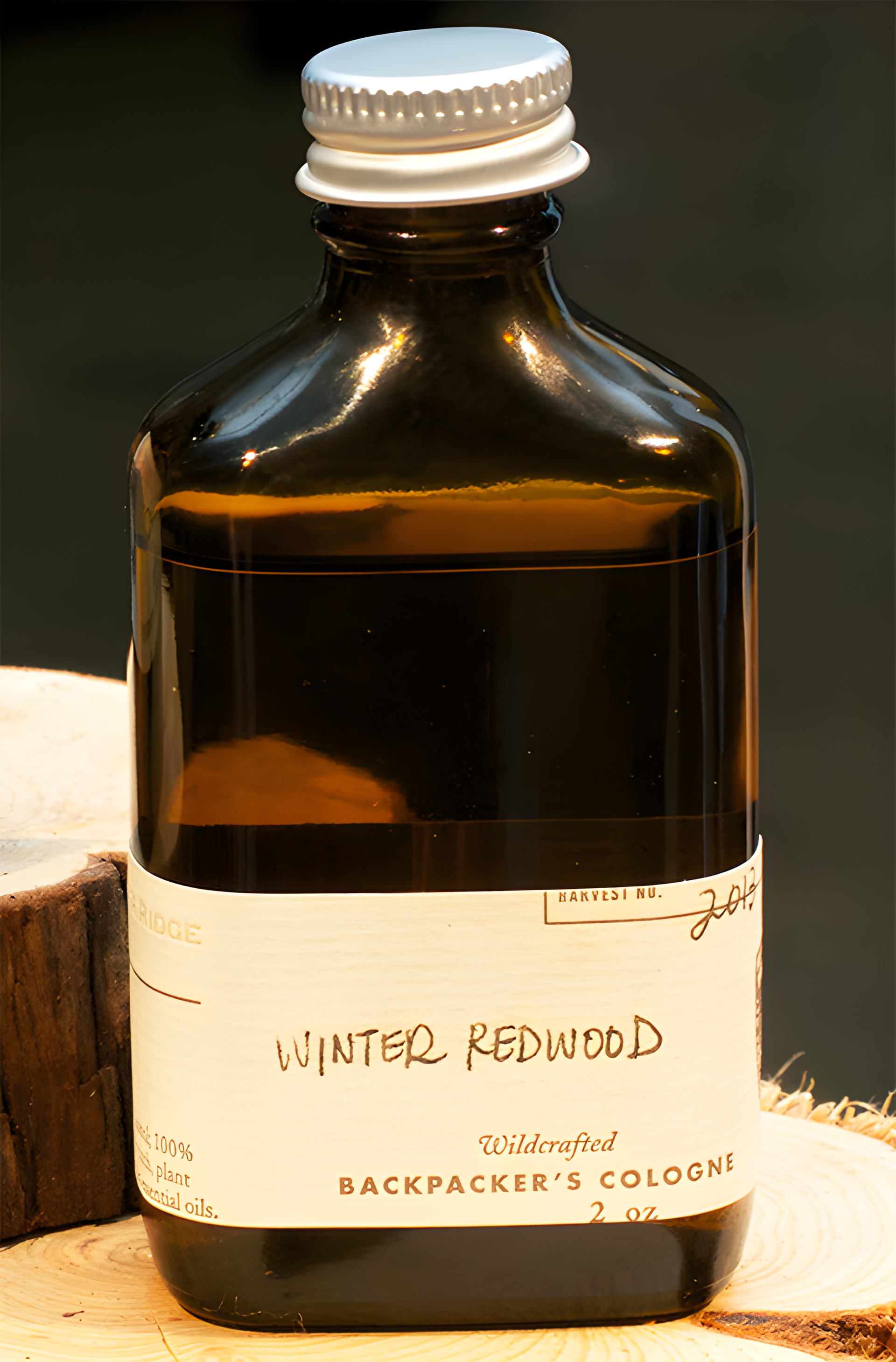 Winter Redwood Backpacker’s Cologne by Juniper Ridge perfume bottle