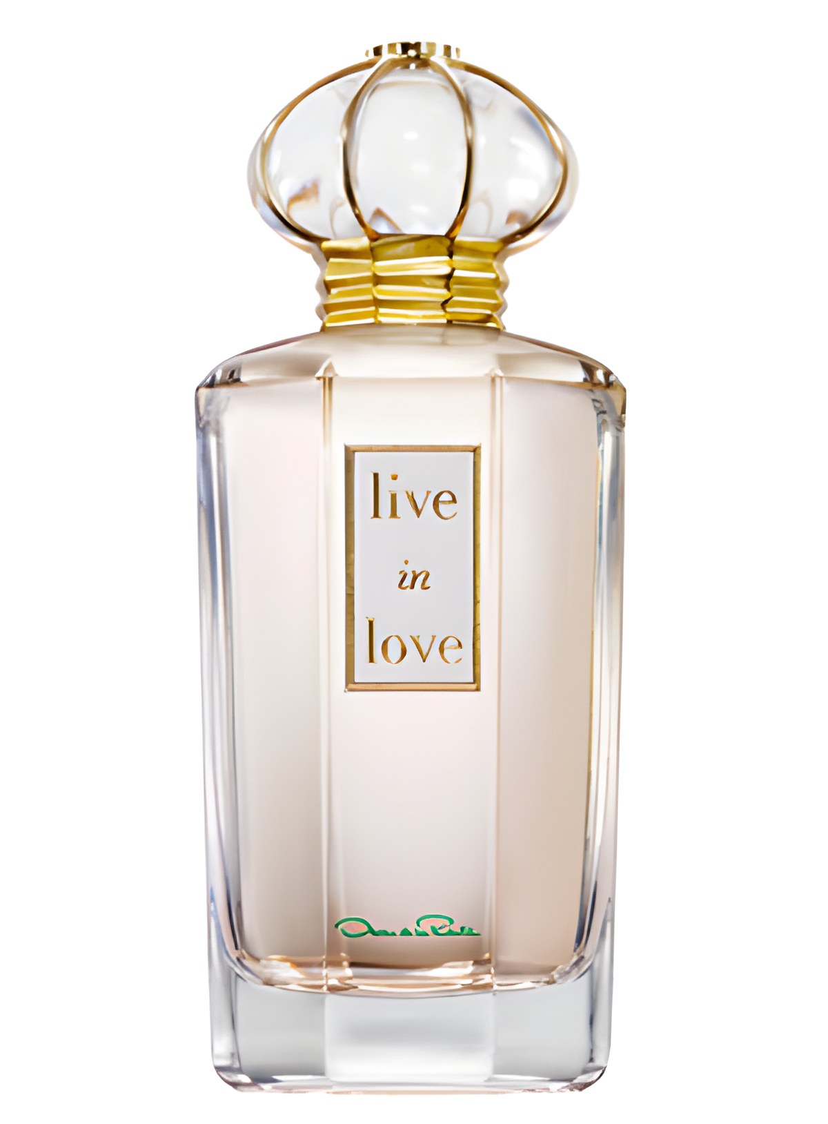 Live in Love by Oscar de la Renta perfume bottle