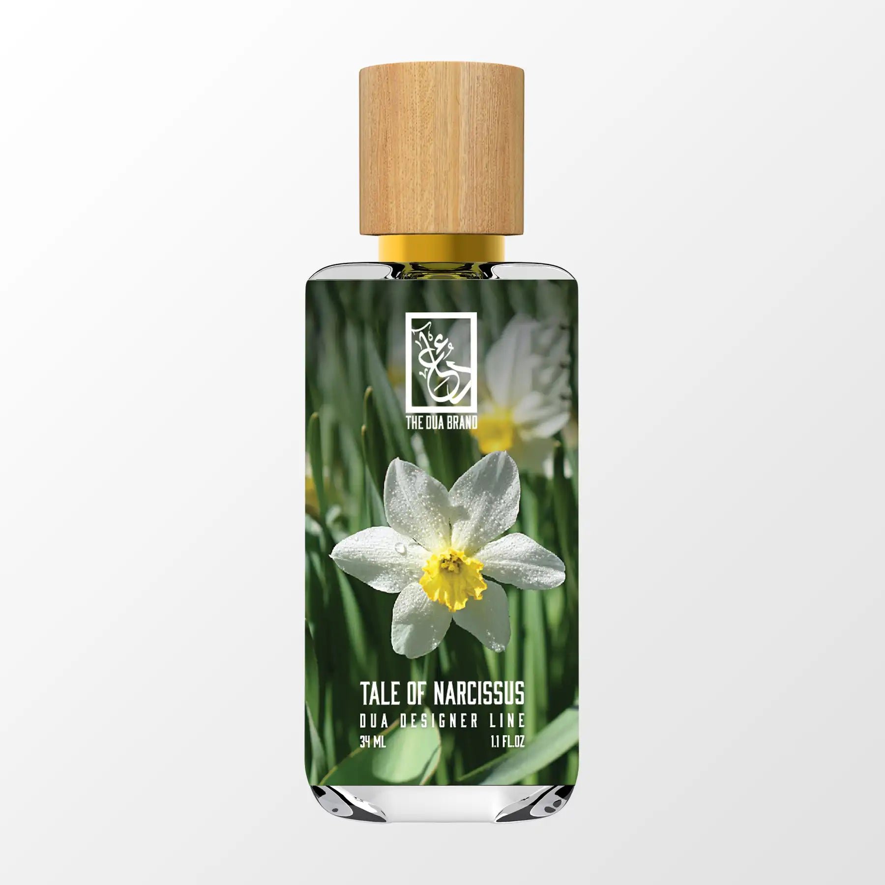 Tale of Narcissus by The Dua Brand perfume bottle