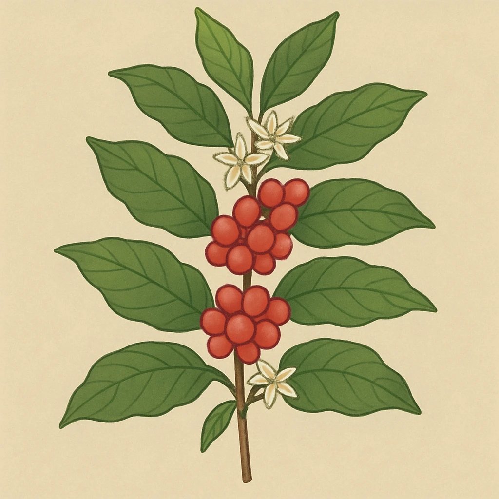 Picture of Coffee Tree note