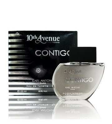 Contigo by 10th Avenue Karl Antony perfume bottle