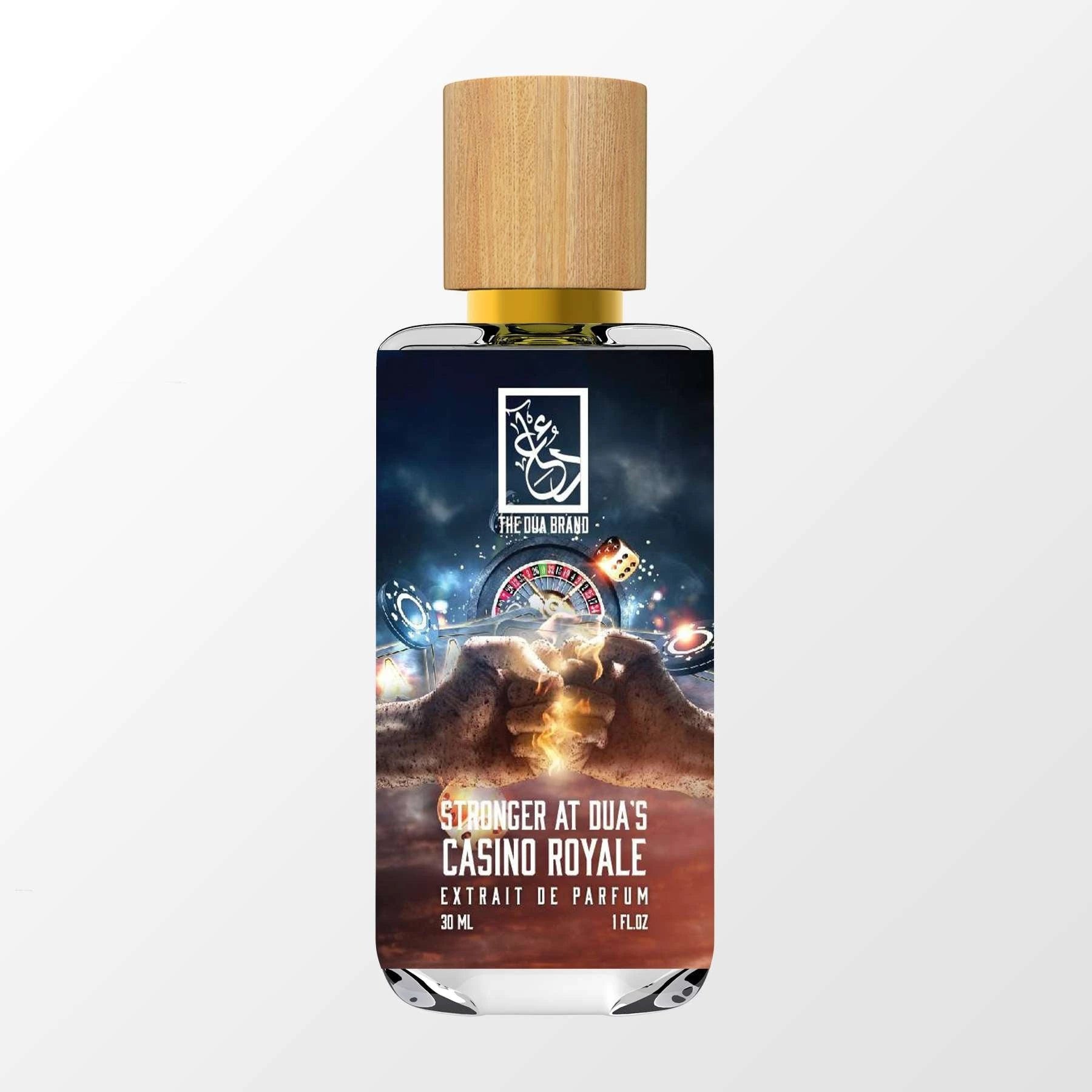 Stronger at Dua's Casino Royale by The Dua Brand perfume bottle