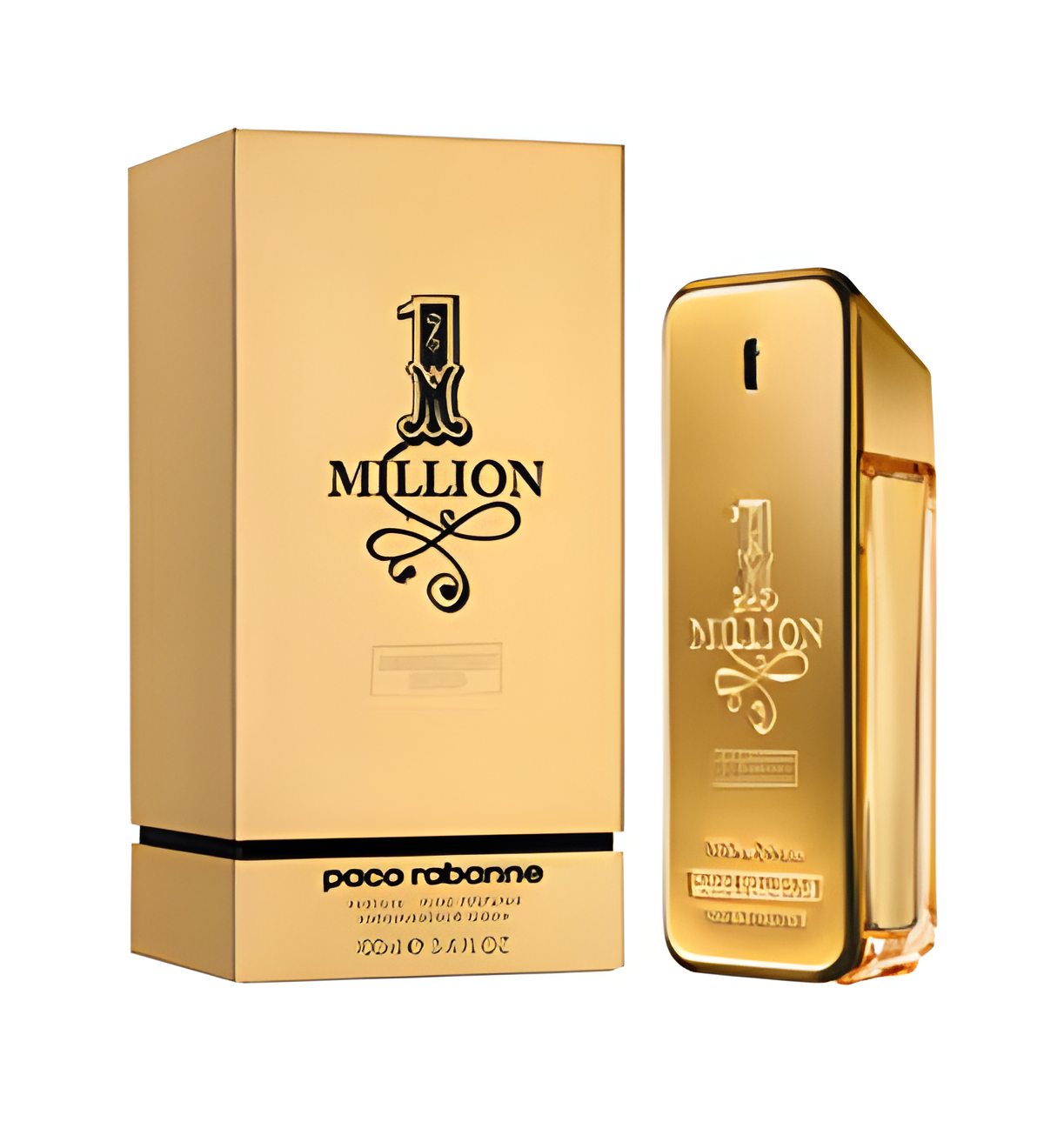 1 Million Absolutely Gold by Rabanne perfume bottle
