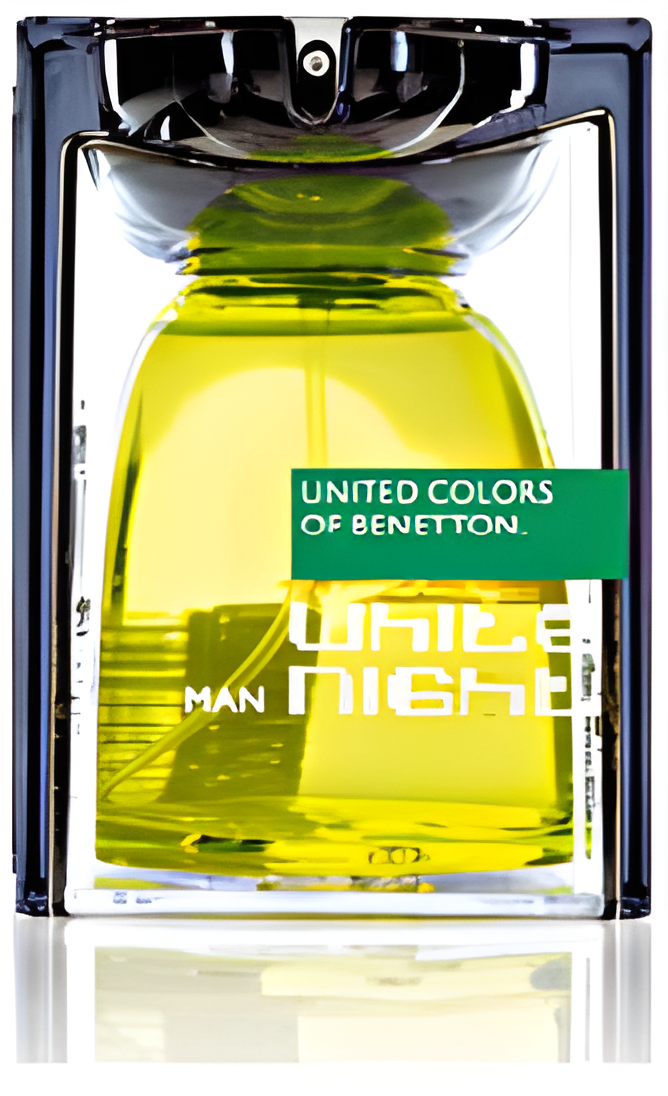 Benetton White Night Man by Benetton perfume bottle
