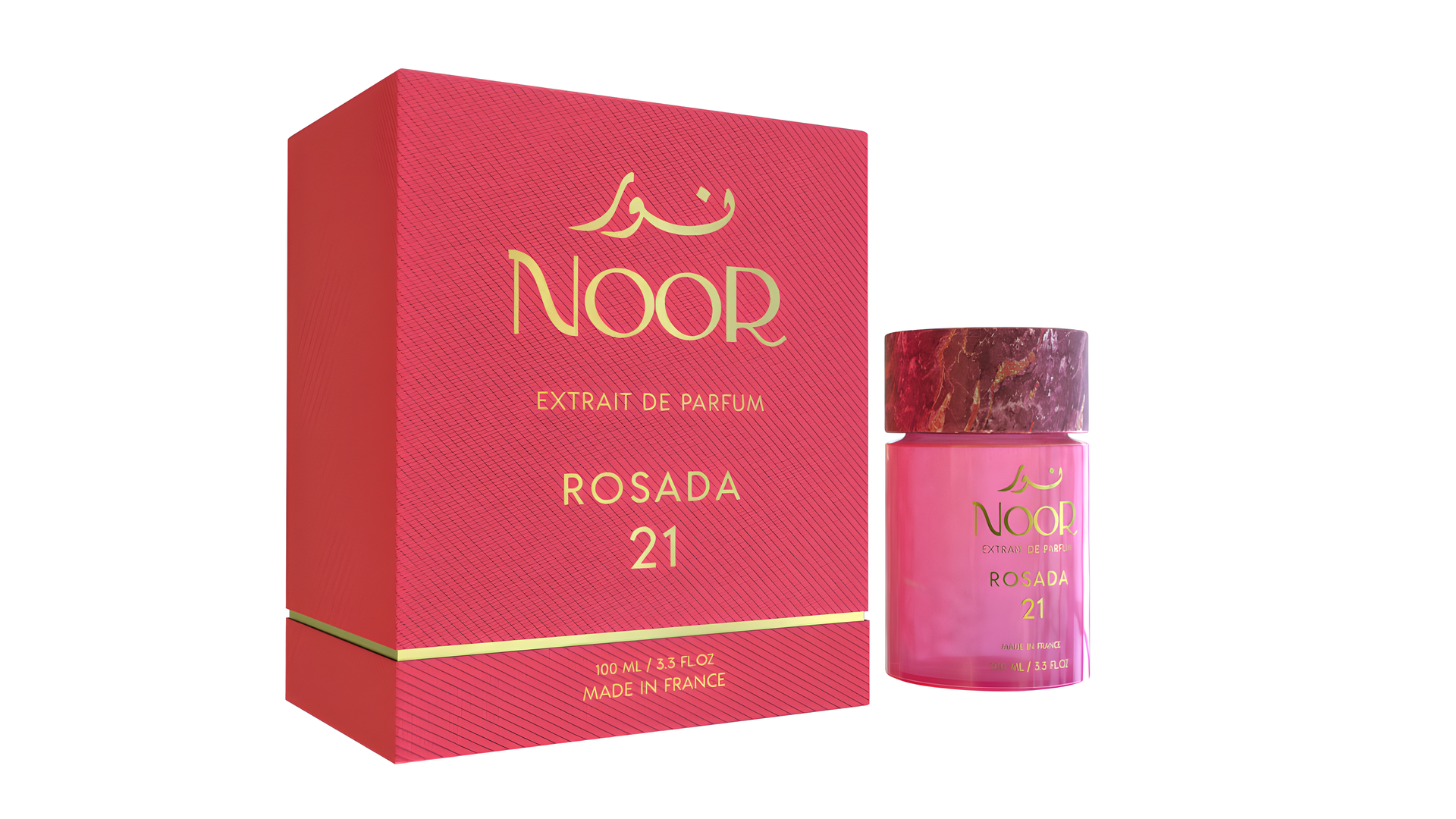 Rosada 21 by NOOR perfume bottle