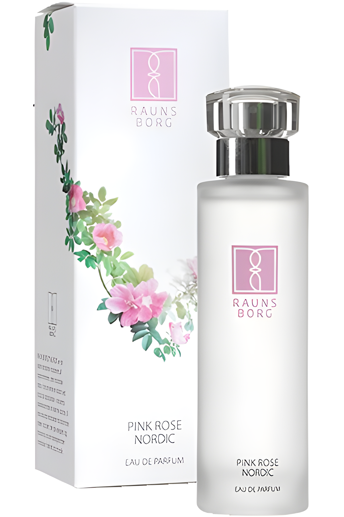 Pink Rose Nordic EDP by Raunsborg perfume bottle