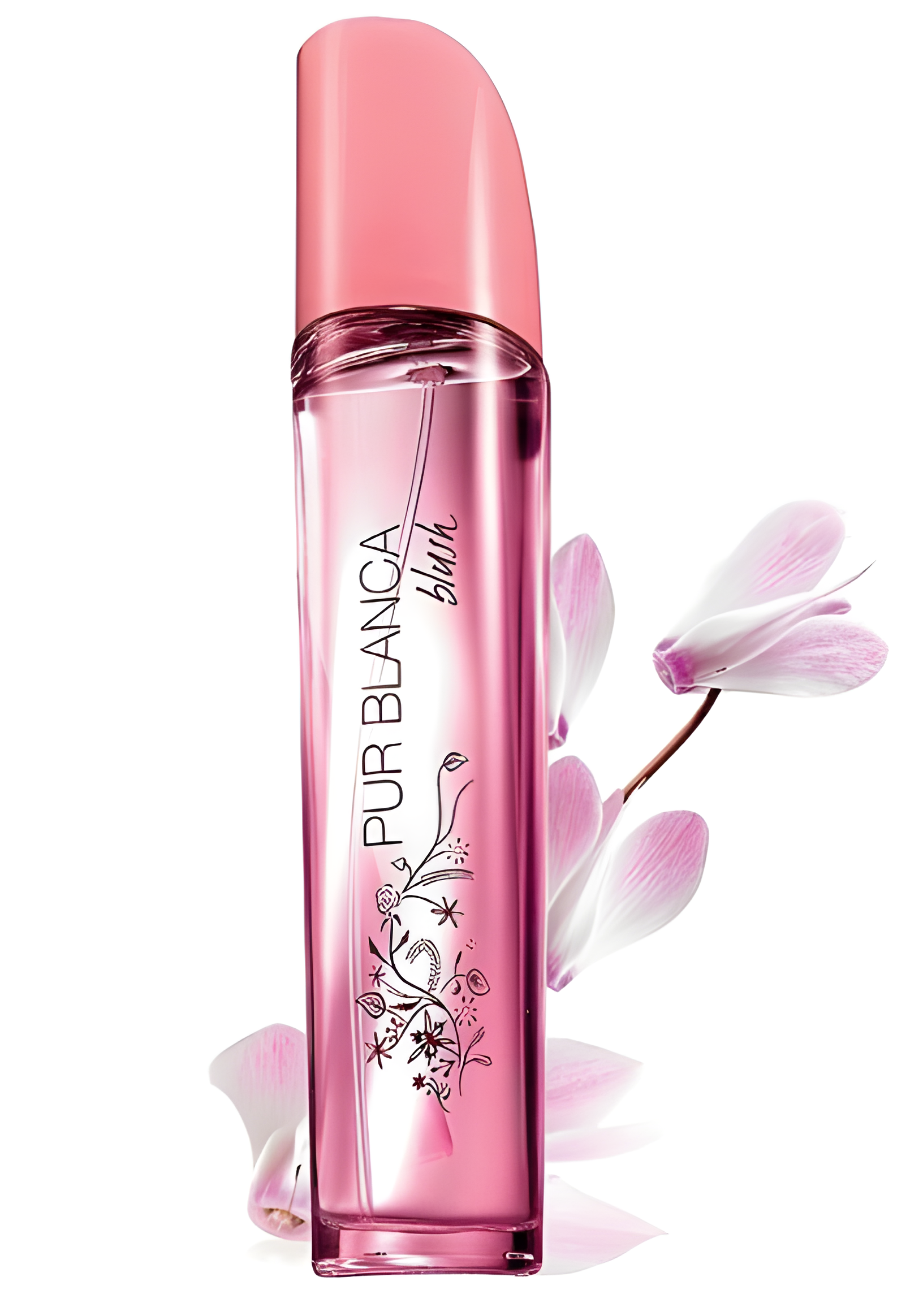 Pur Blanca Blush by Avon perfume bottle