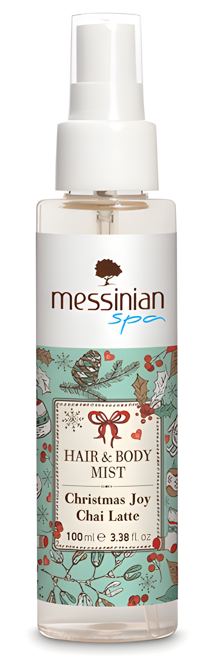 Christmas Joy Chai Latte by Messinian SPA perfume bottle