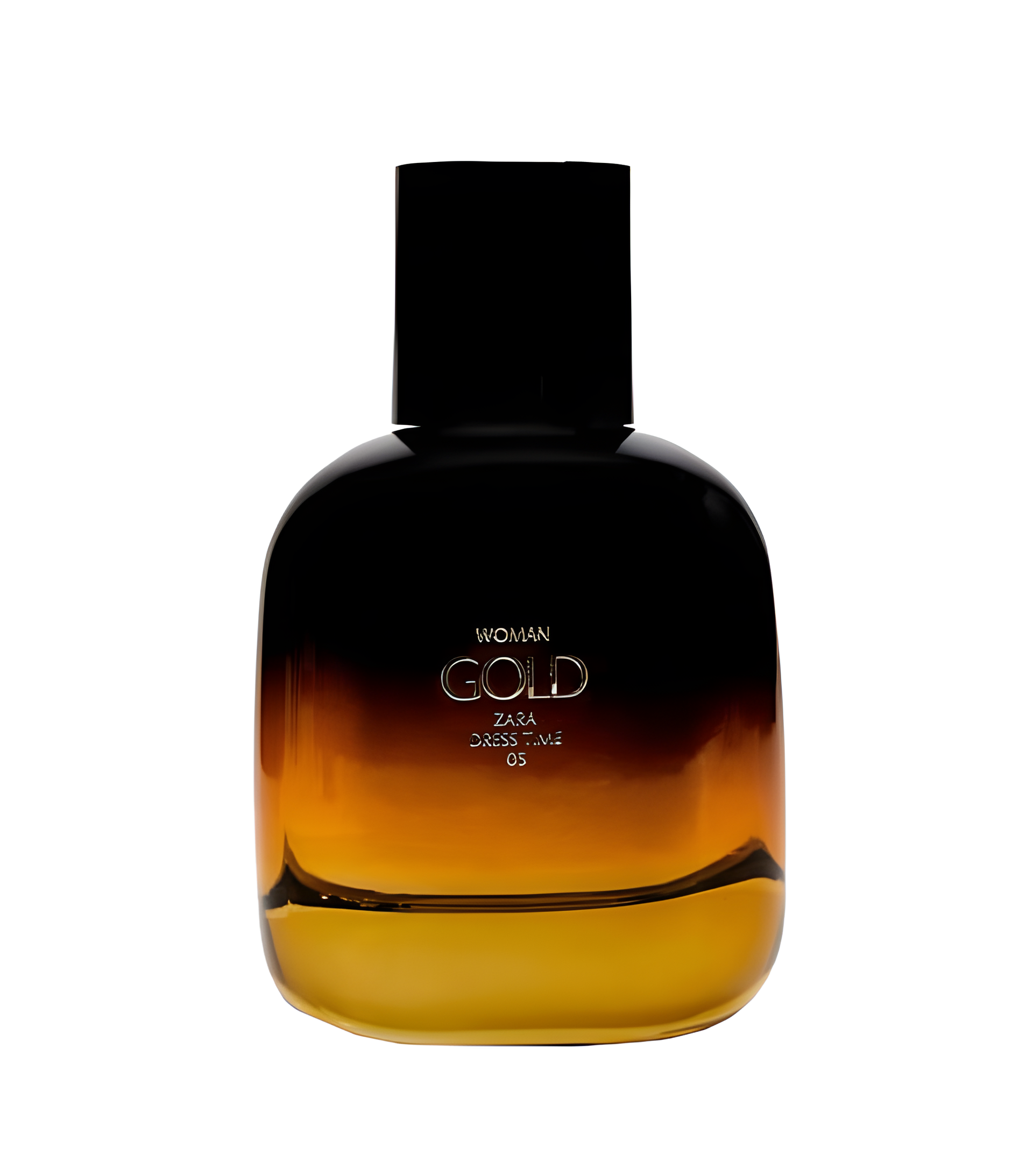 05 Woman Gold by Zara perfume bottle