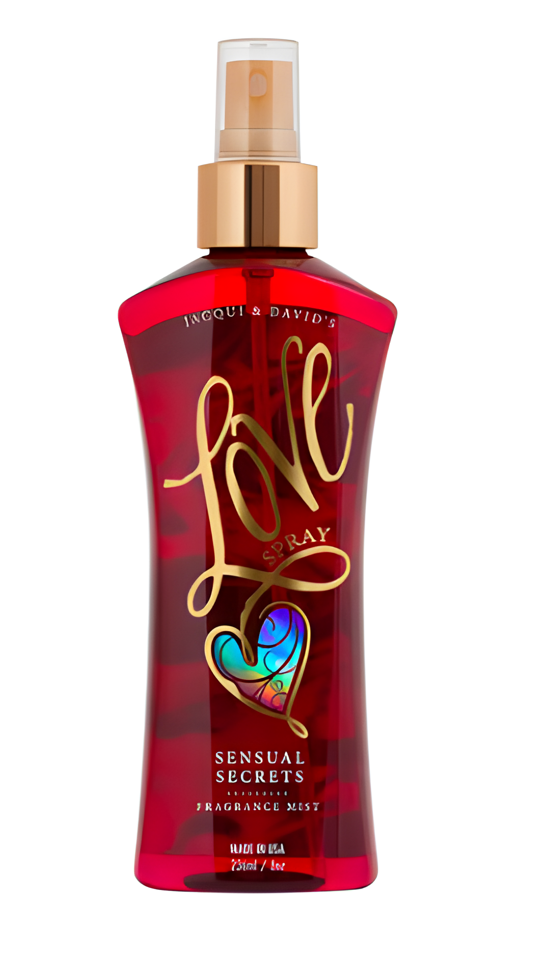 Love Spray Sensual Secrets by Jacqui & David perfume bottle