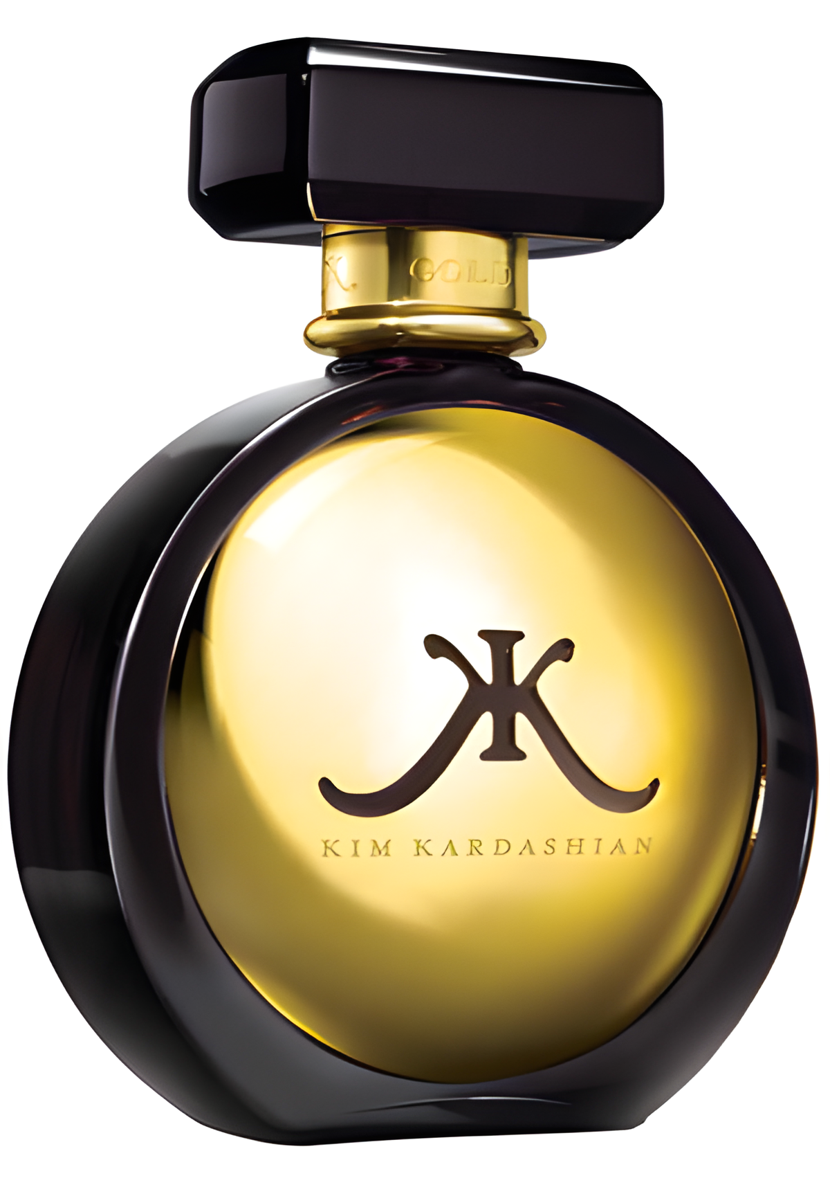 Gold by Kim Kardashian perfume bottle