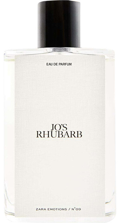 Jo's Rhubarb by Zara perfume bottle