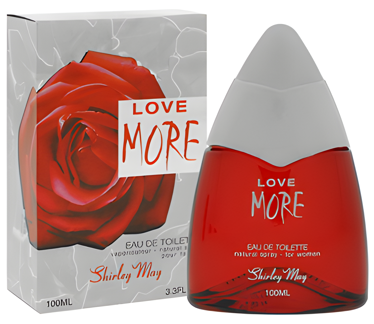 Love More by Shirley May perfume bottle