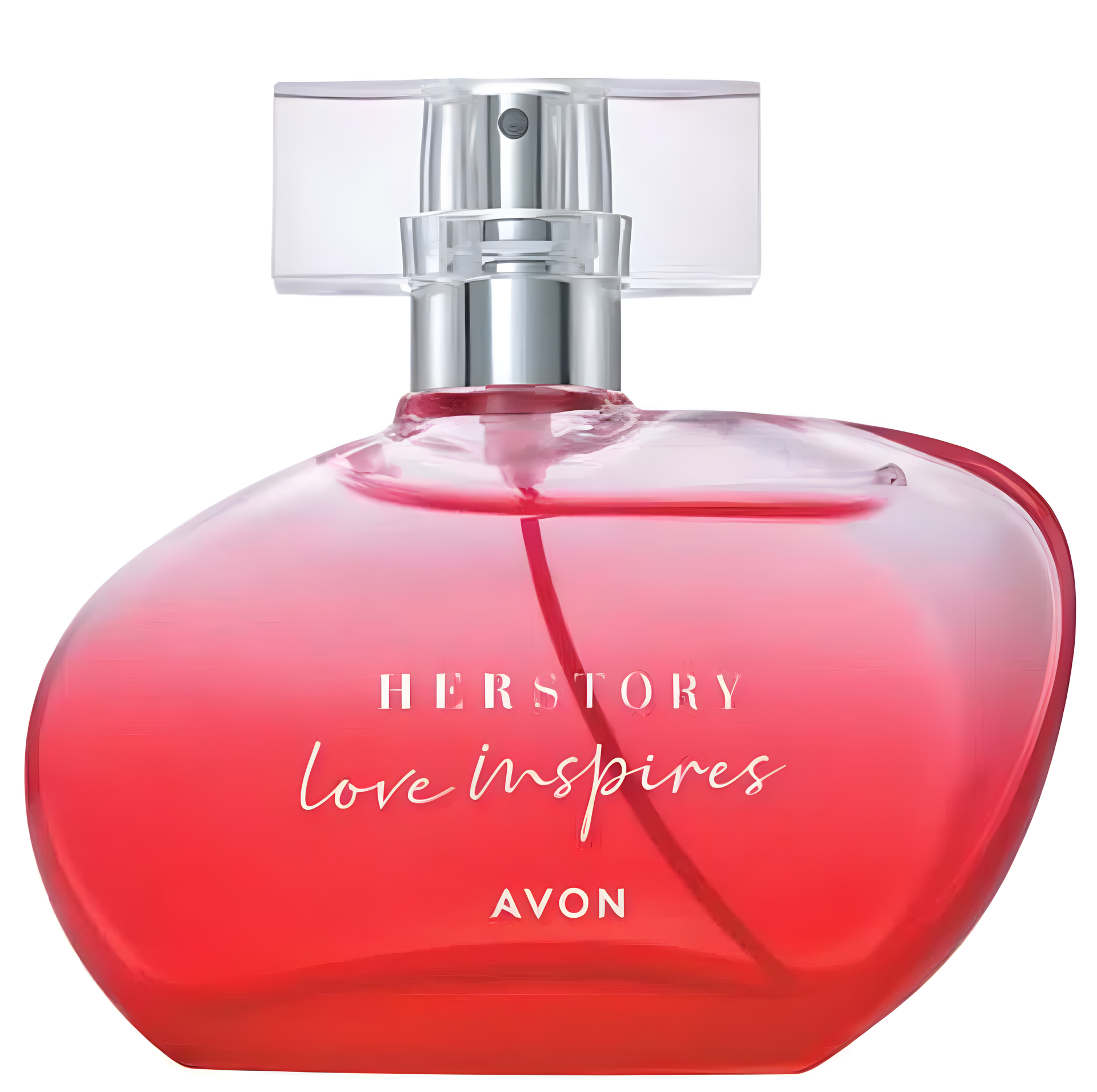 HerStory Love Inspires by Avon perfume bottle