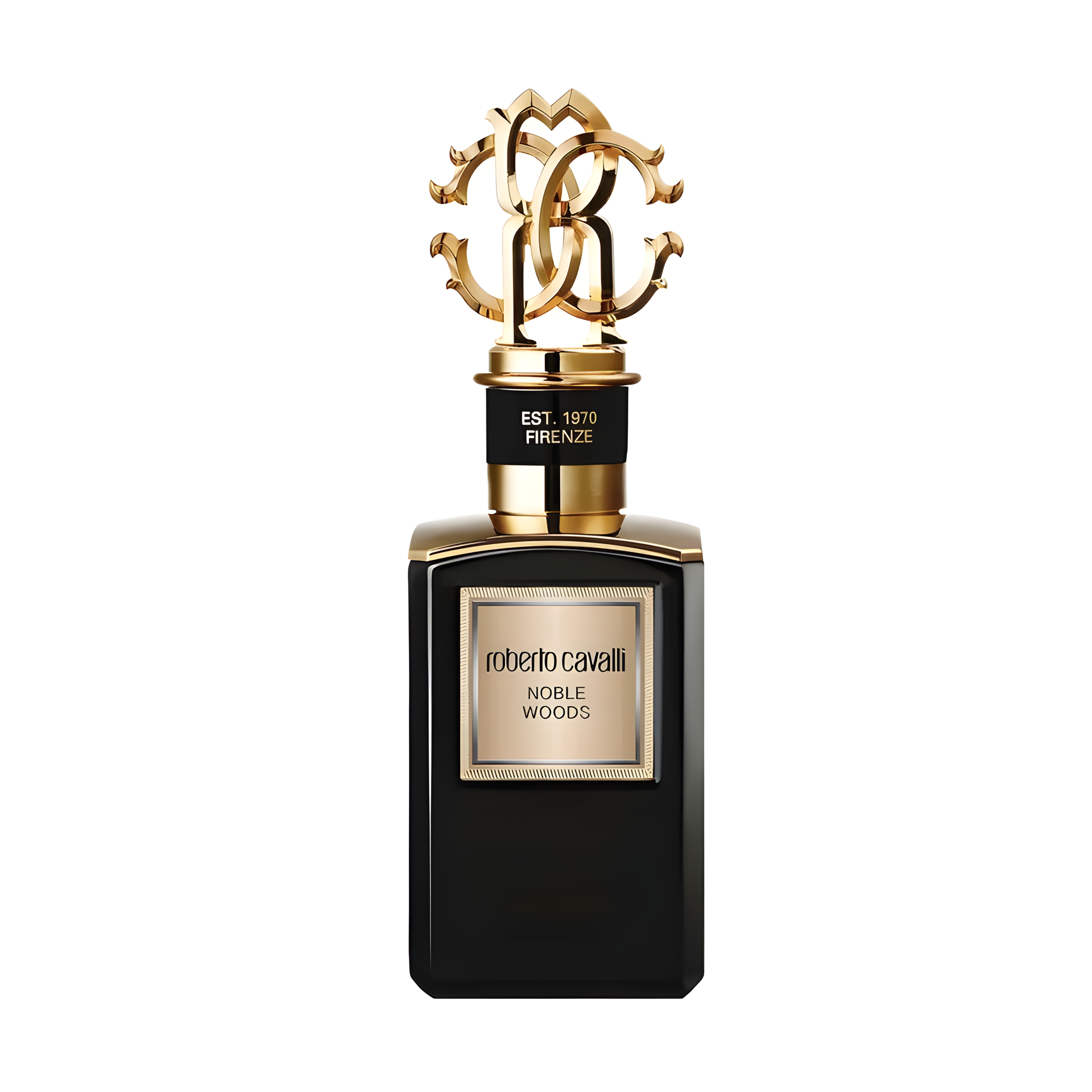 Noble Woods by Roberto Cavalli perfume bottle