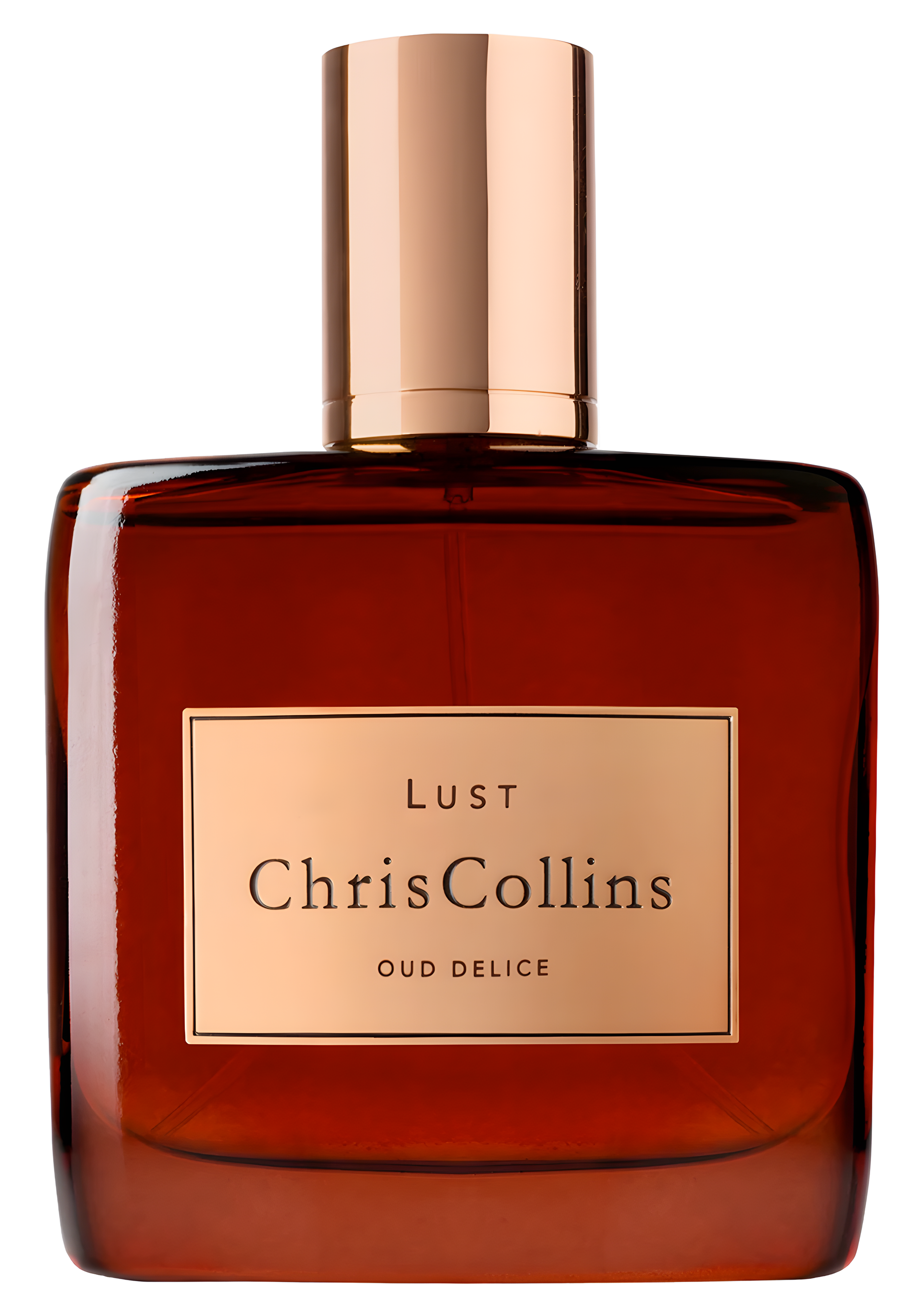 Lust Oud Delice by Chris Collins perfume bottle