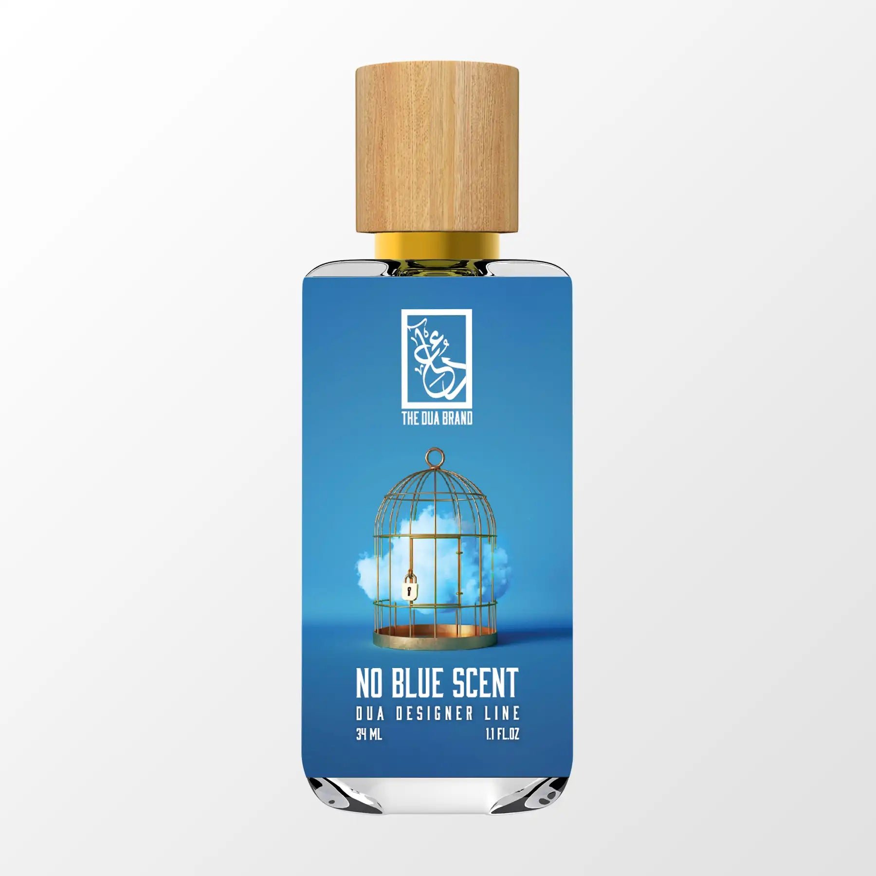 No Blue Scent by The Dua Brand perfume bottle