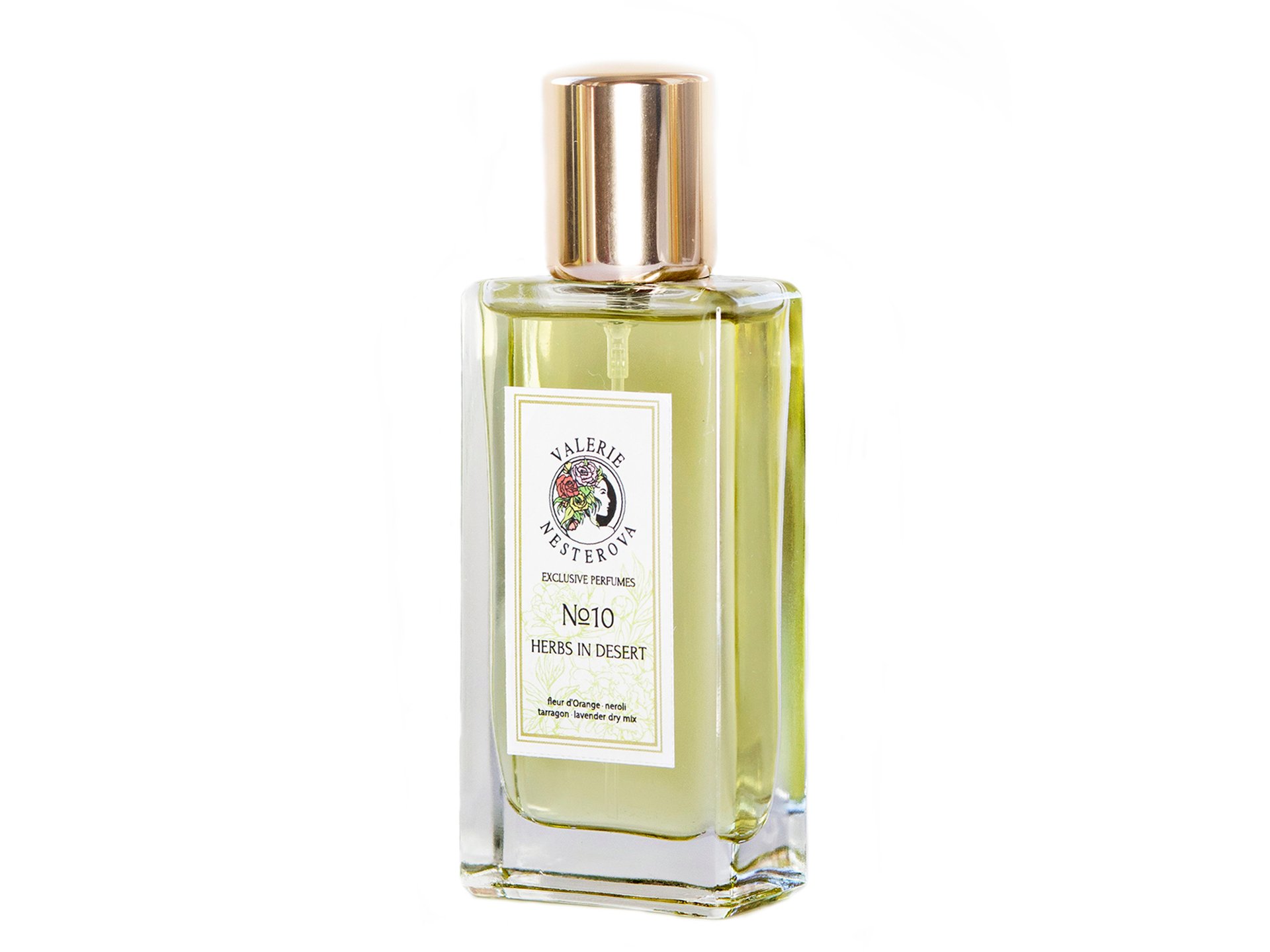 Exclusive №10 - HERBS IN DESERT by Valerie Nesterova Exclusive Perfumes perfume bottle