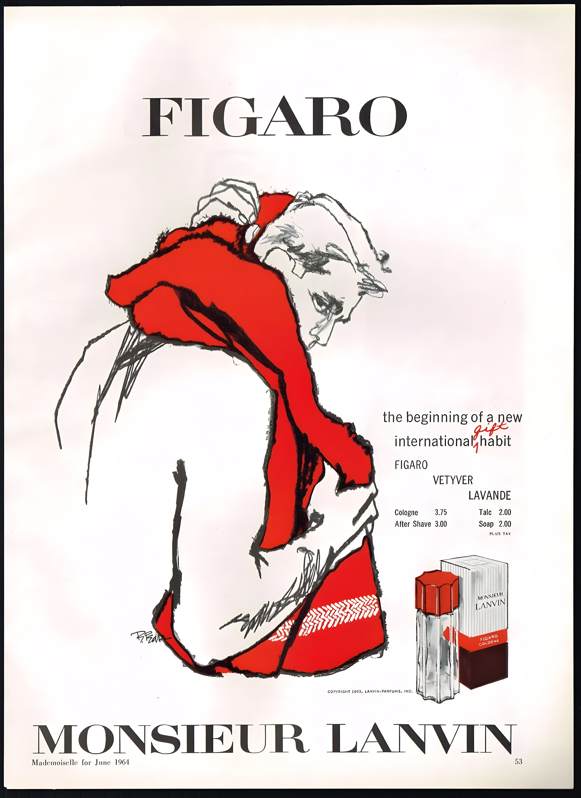 Figaro by Lanvin perfume bottle