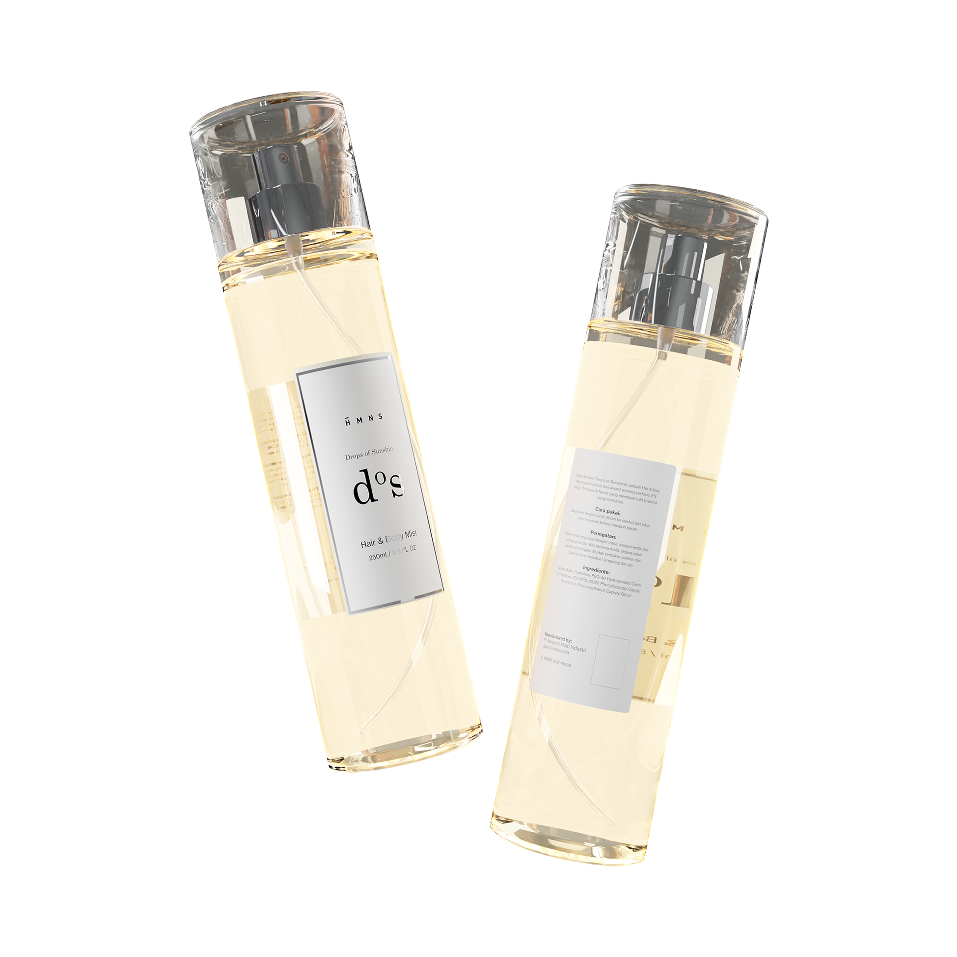 Drops of Sunshine Body Mist by HMNS perfume bottle