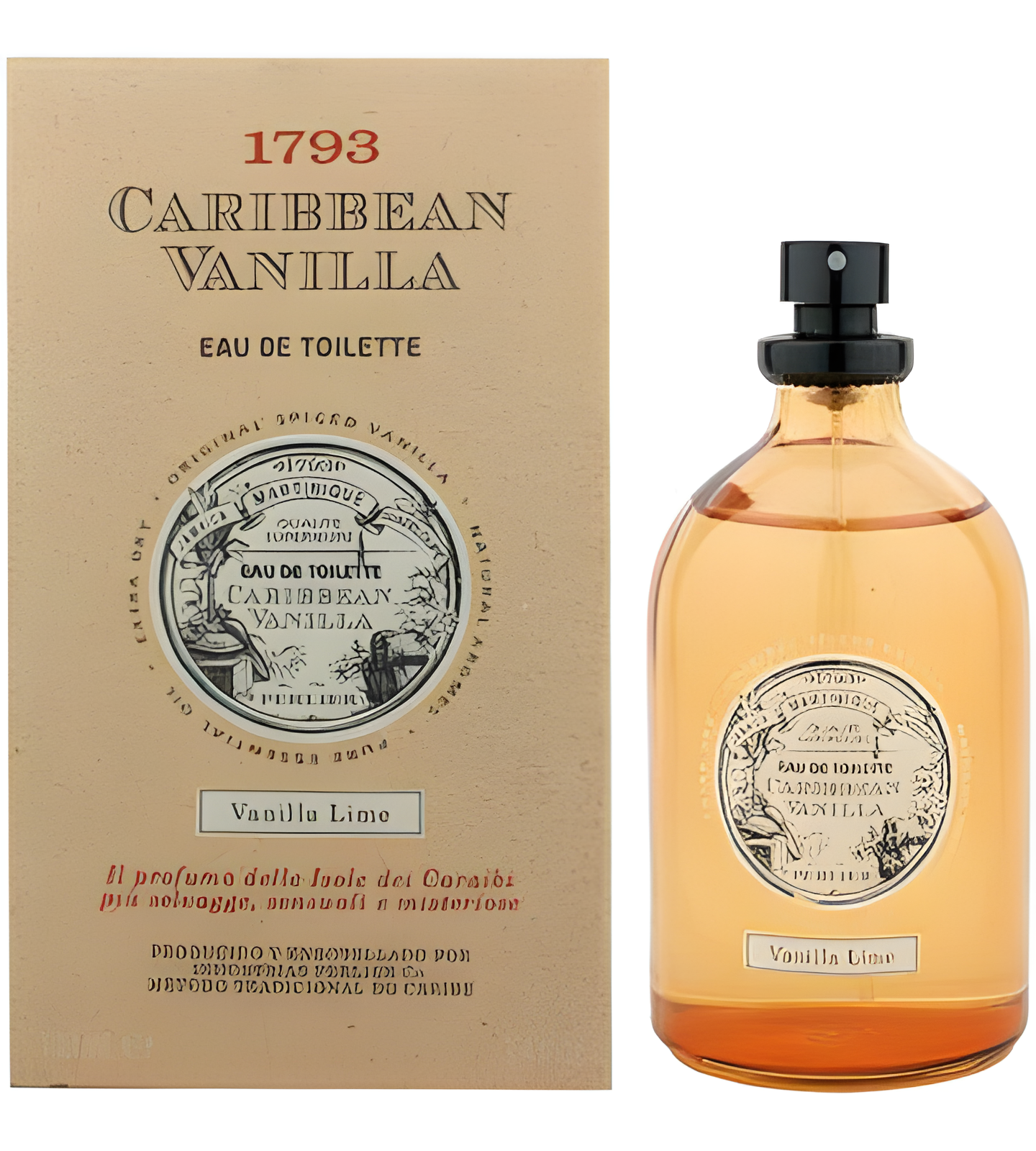 Caribbean Vanilla Lime by Perlier perfume bottle