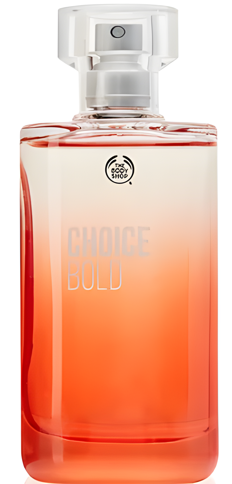 Choice Bold by The Body Shop perfume bottle