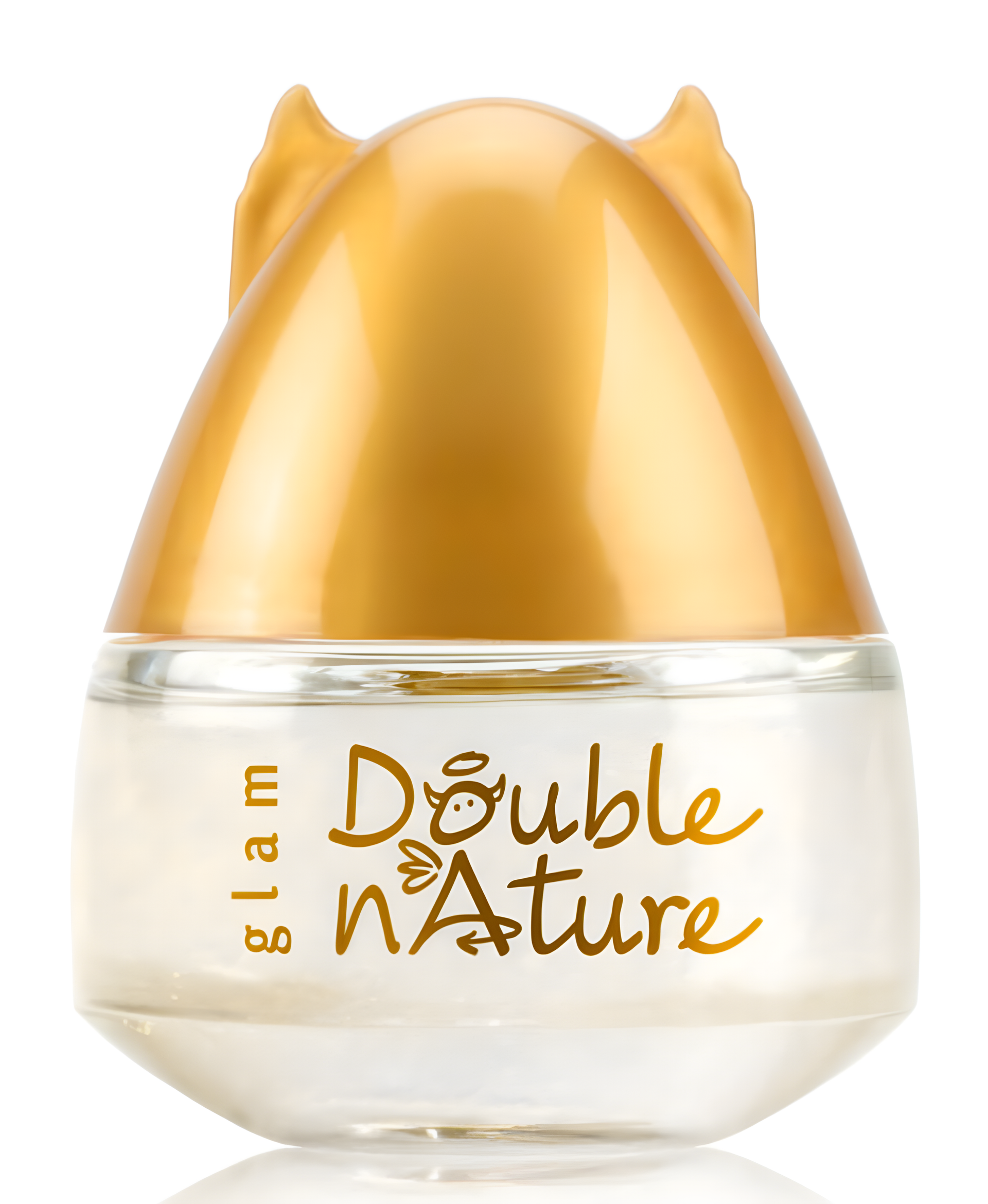 Double Nature Glam by JAFRA perfume bottle