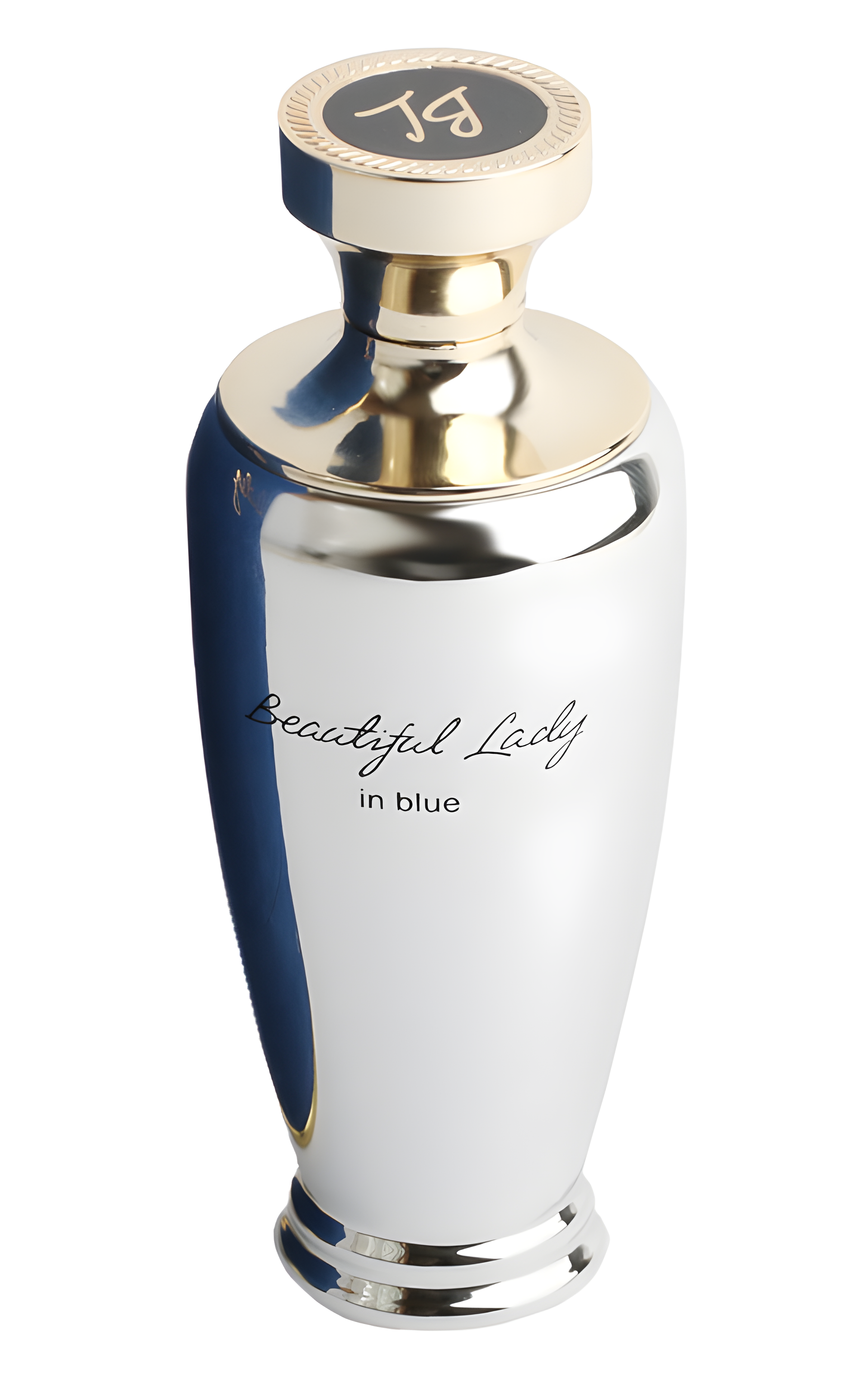 Beautiful Lady in Blue by Dzintars perfume bottle