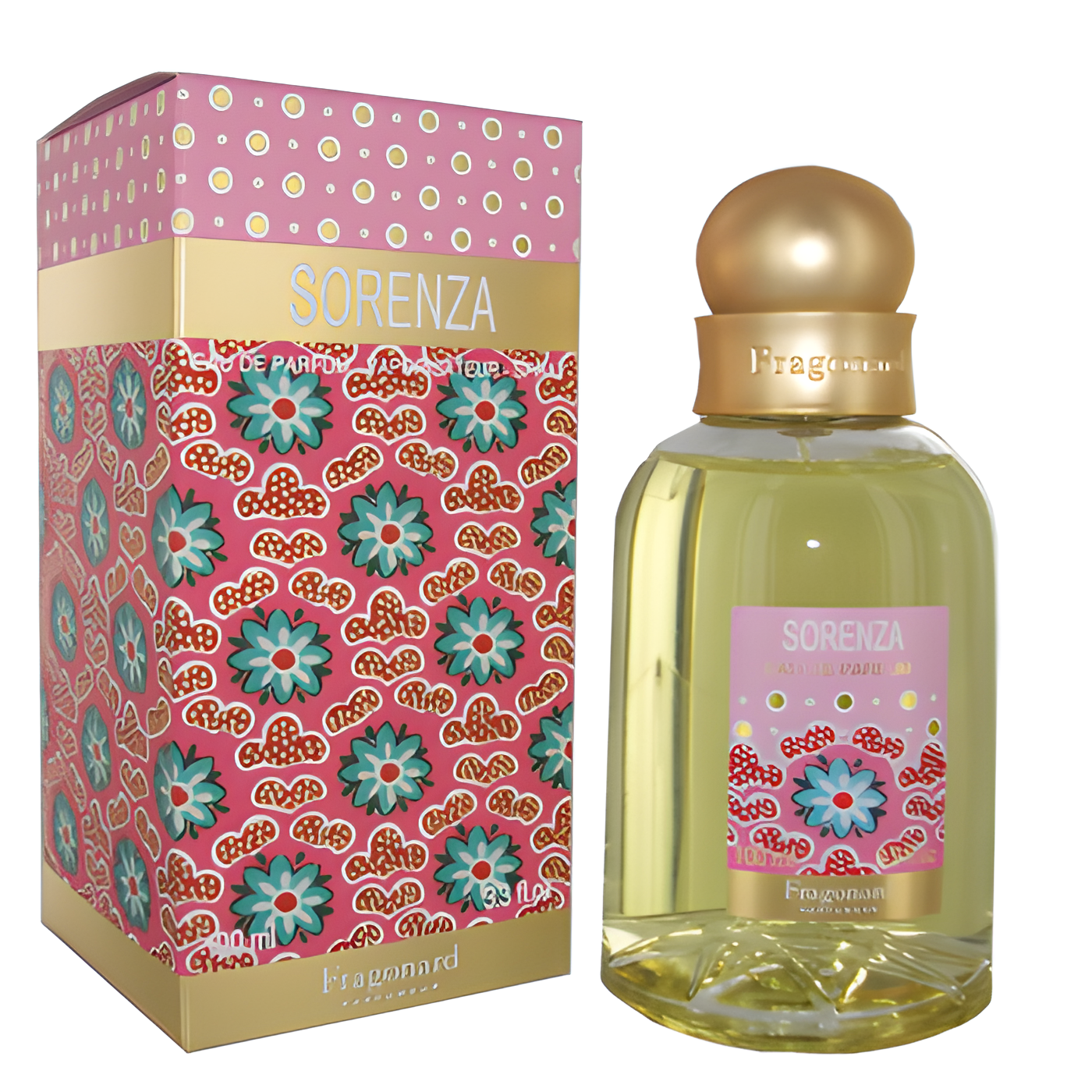 Sorenza by Fragonard perfume bottle