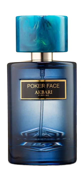 Poker Face by Akbari perfume bottle