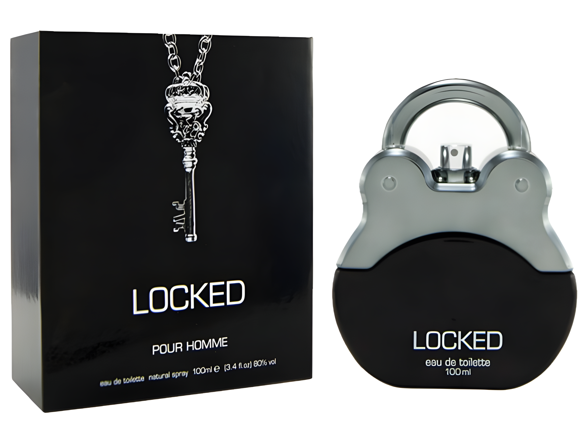 Locked by Laurelle London perfume bottle