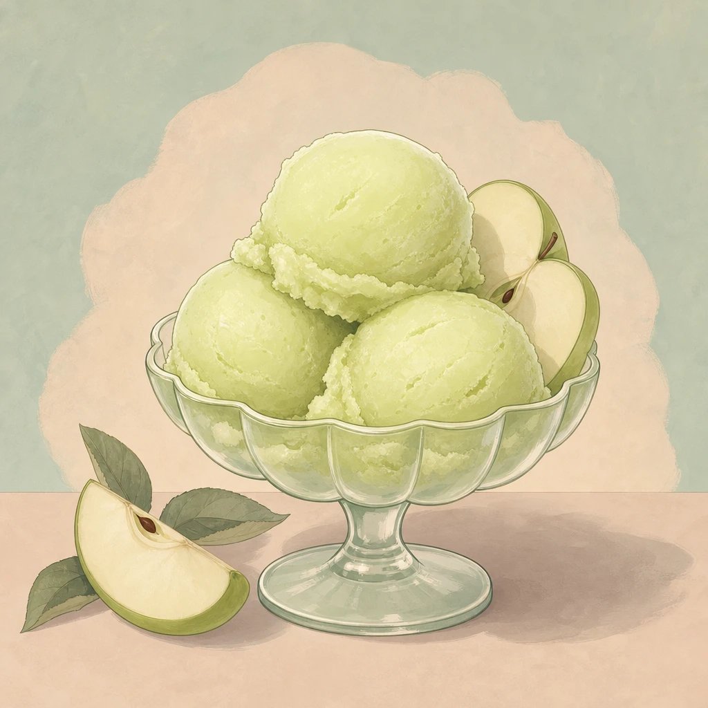 Picture of Apple Sherbet note
