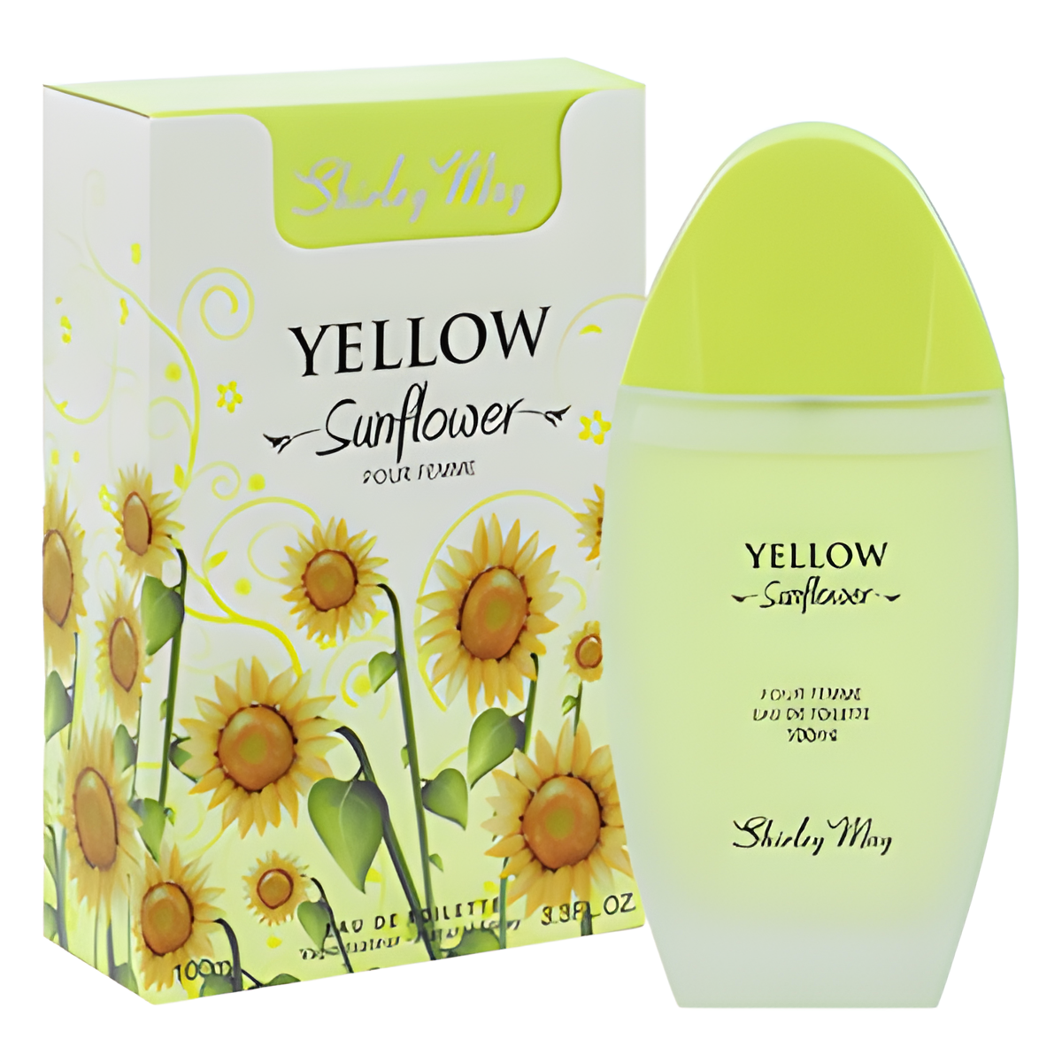 Yellow Sunflower by Shirley May perfume bottle