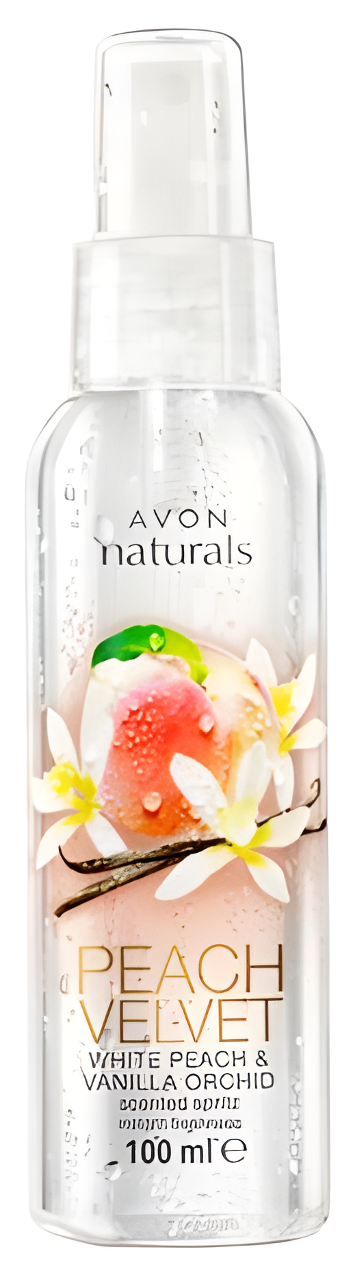 Naturals Peach Velvet by Avon perfume bottle
