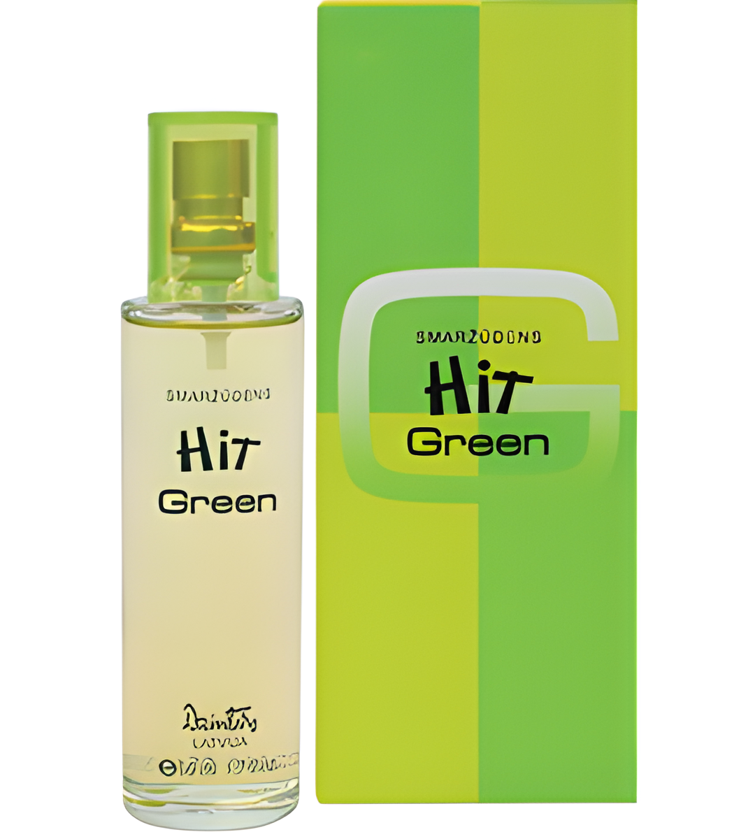 Hit Green by Dzintars perfume bottle