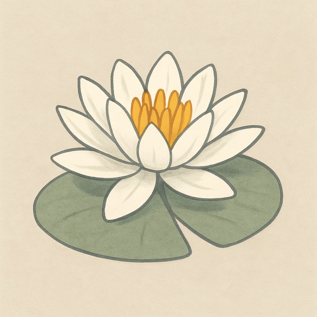 Picture of Water Lily note
