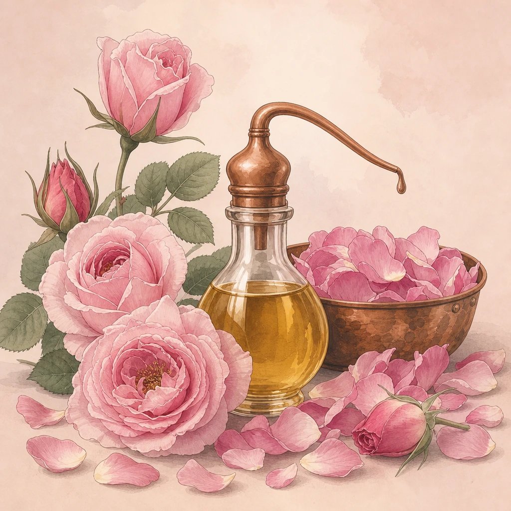 Picture of Turkish Rose Otto note