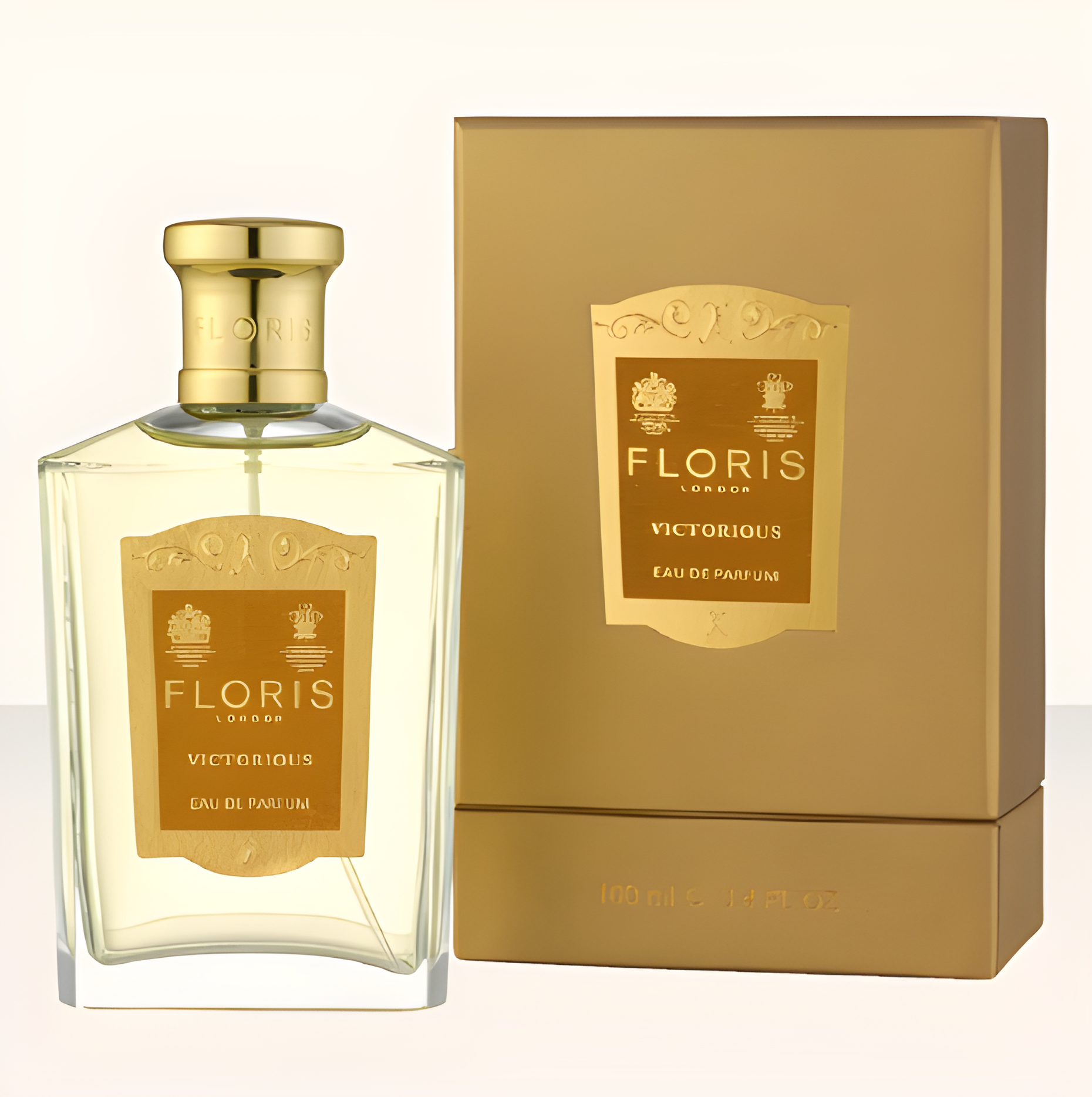 Victorious by Floris perfume bottle