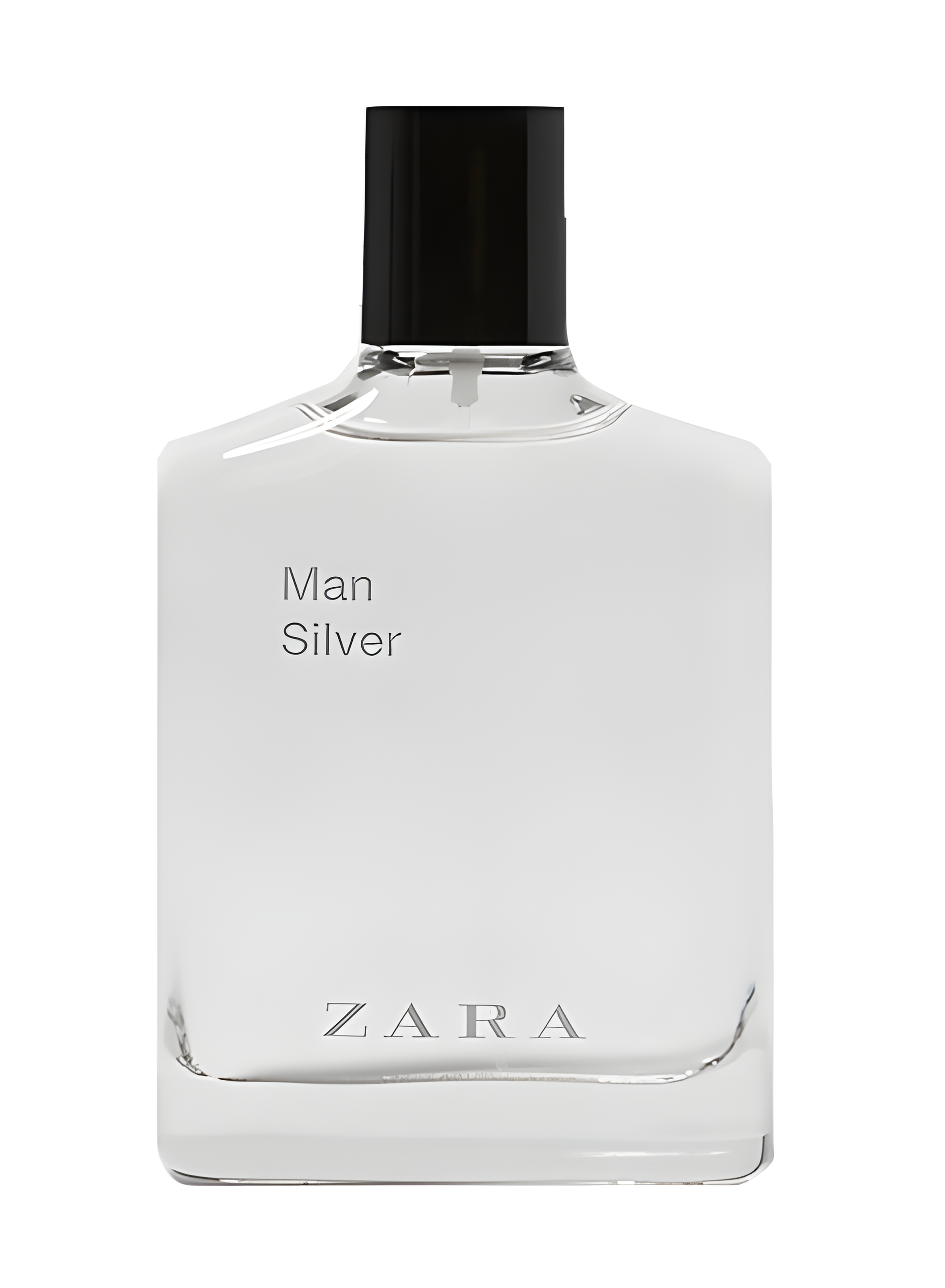 Man Silver by Zara perfume bottle