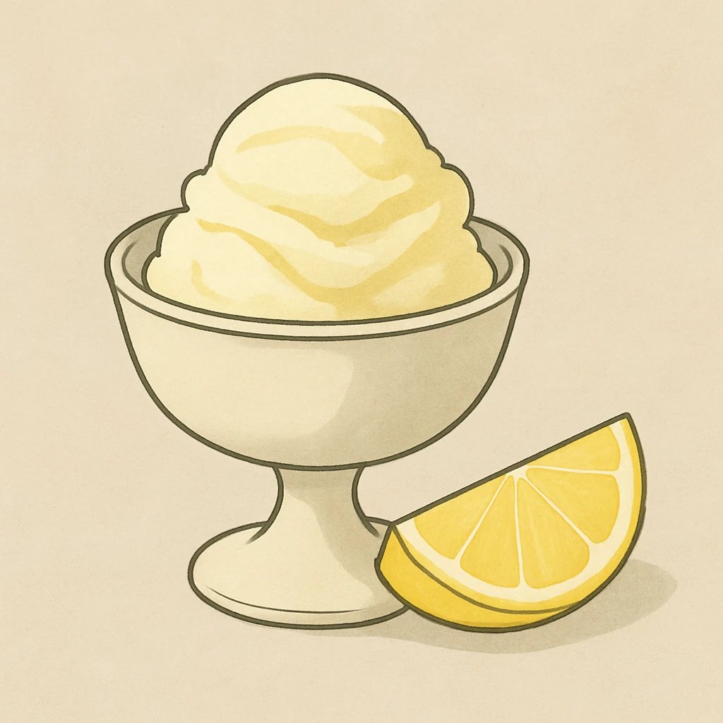 Picture of Lemon Sorbet note