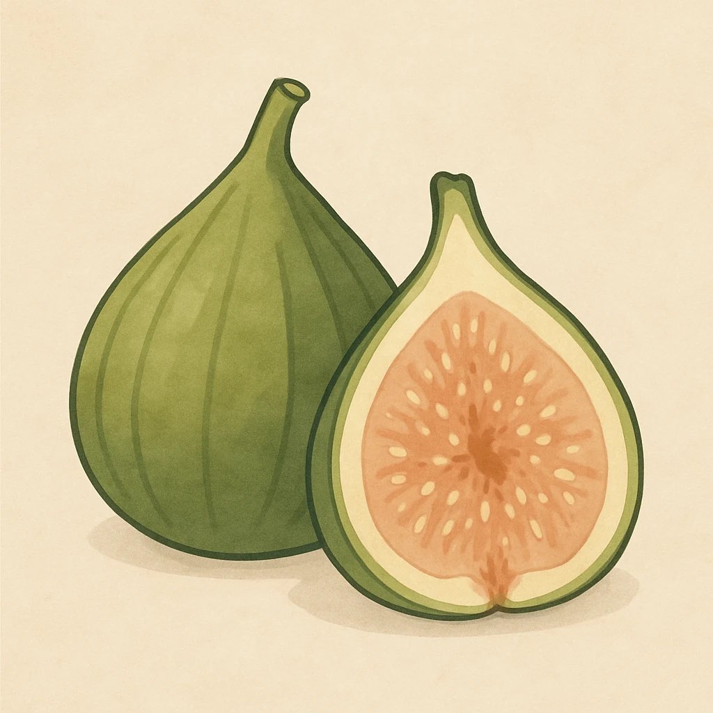 Picture of Green Fig note