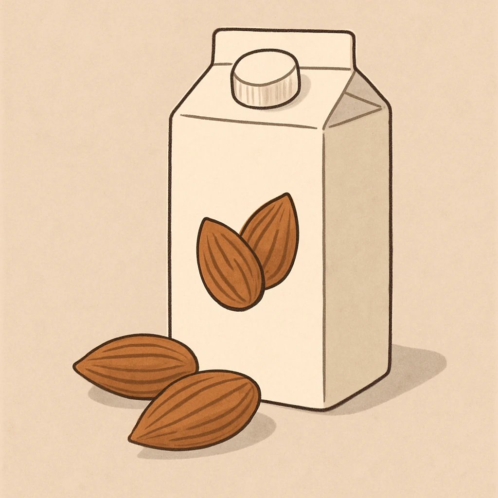 Picture of Almond Milk note