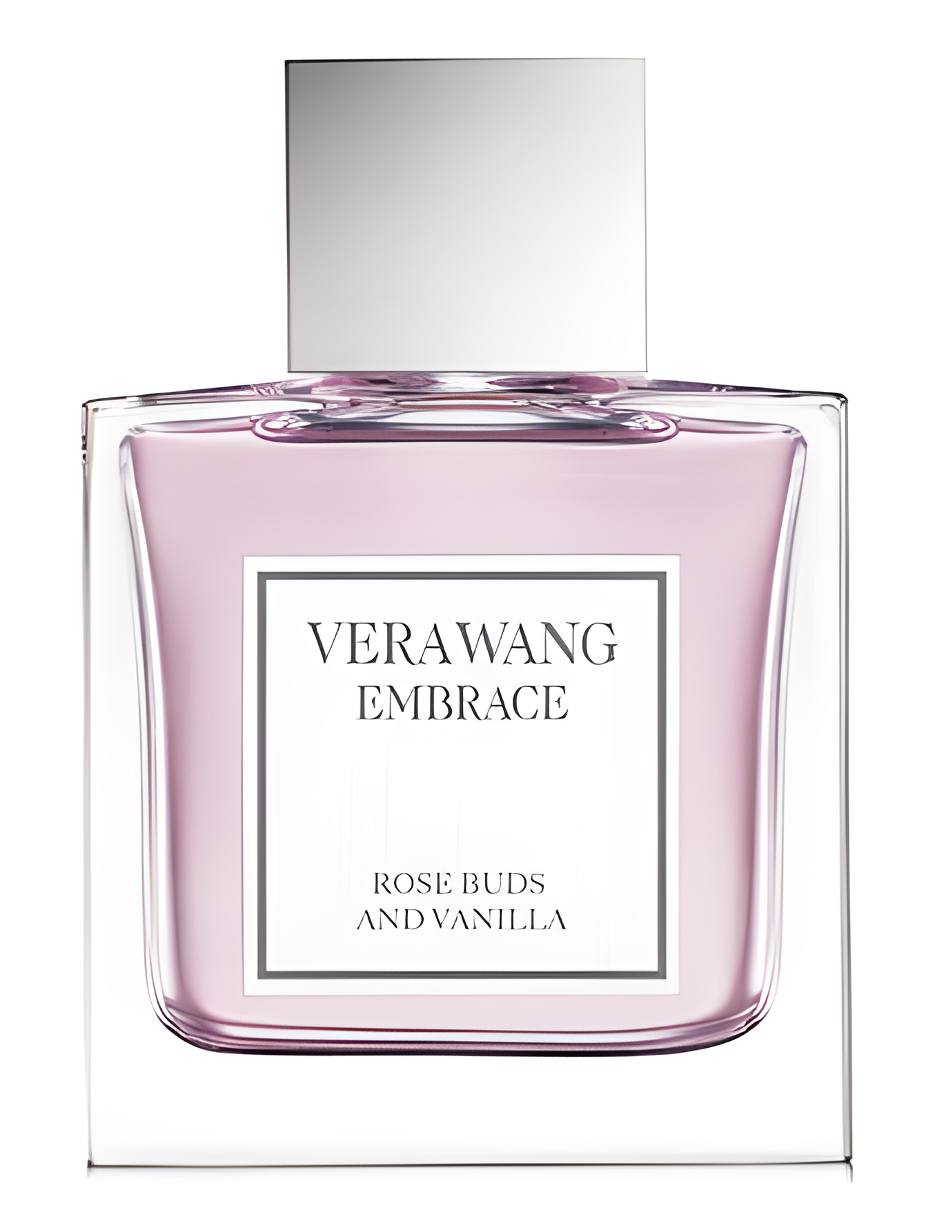 Embrace Rose Buds and Vanilla by Vera Wang perfume bottle