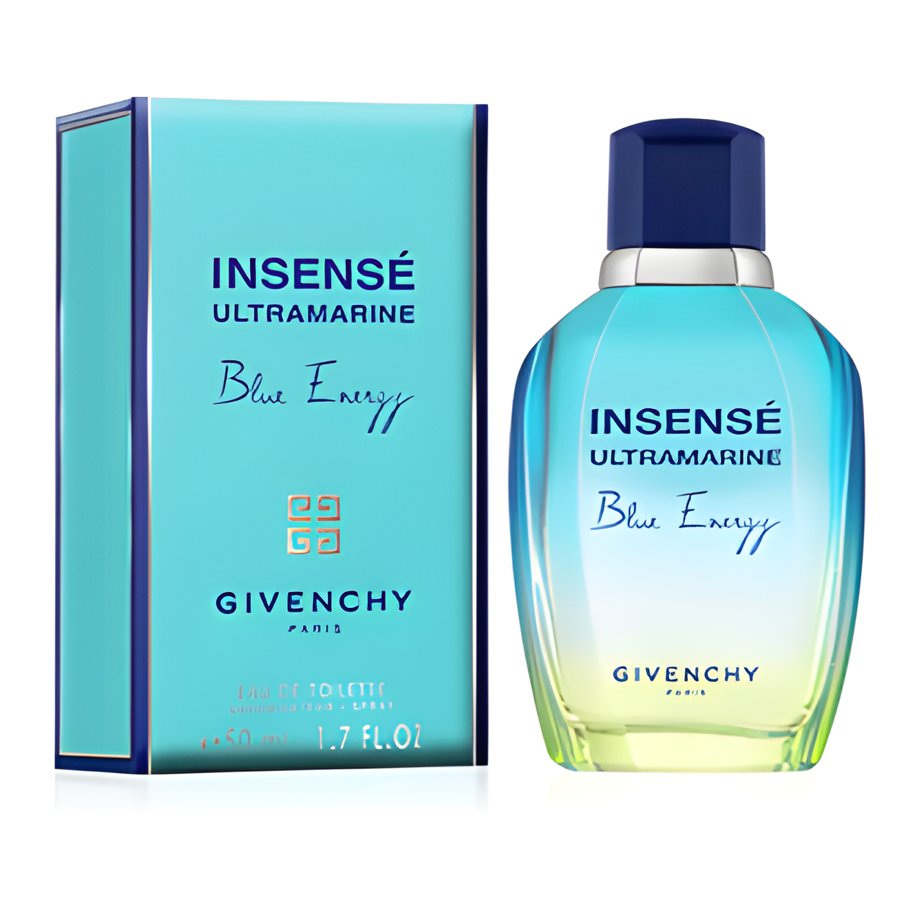 Insense Ultramarine Blue Energy by Givenchy perfume bottle