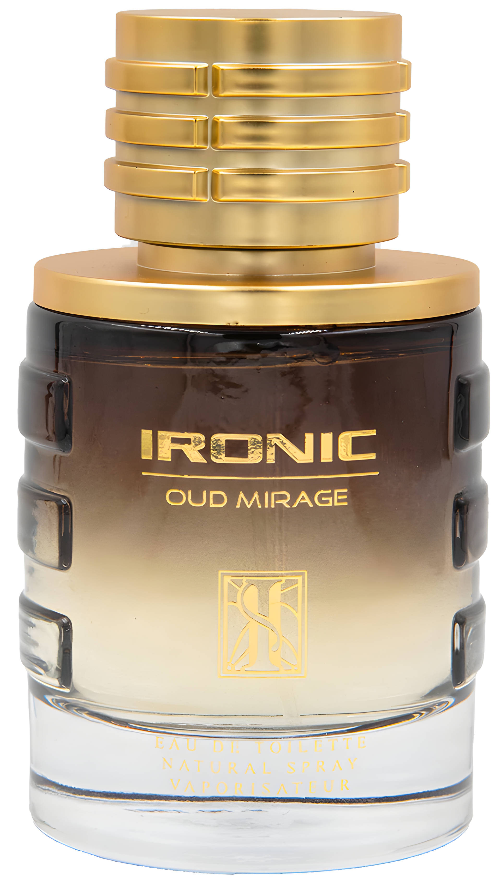Ironic Oud Mirage by Dumont perfume bottle