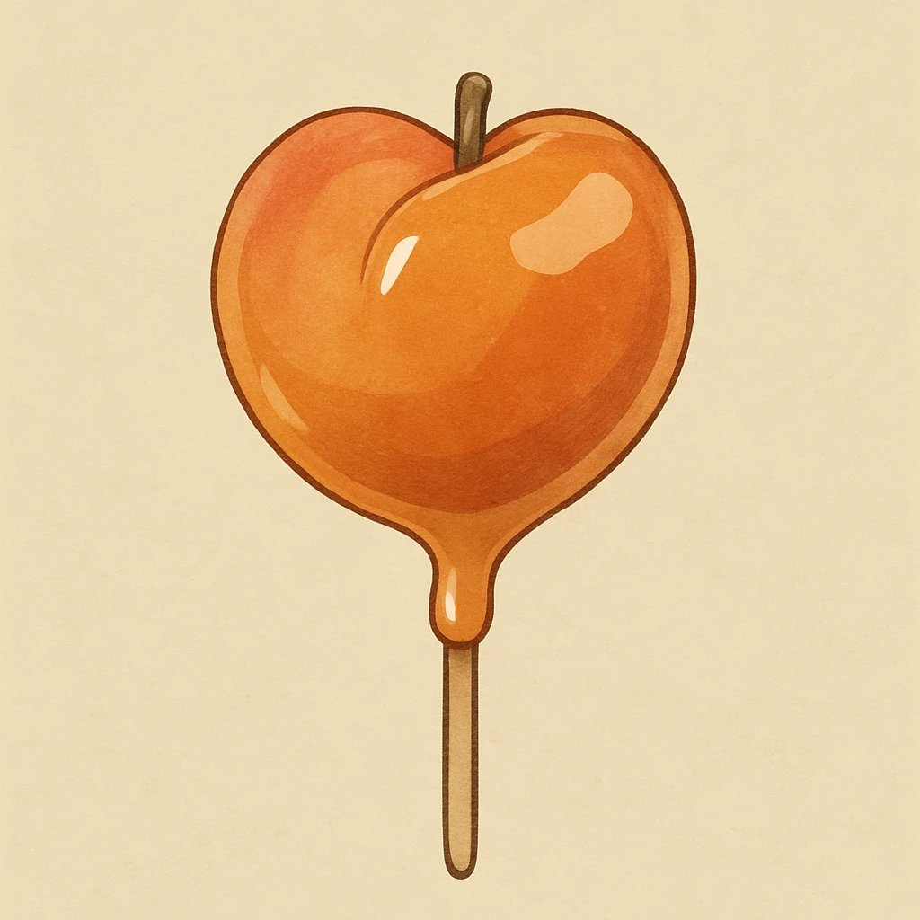 Picture of Candied Peach note