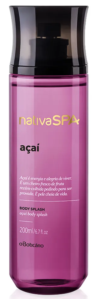 Açaí by O Boticário perfume bottle