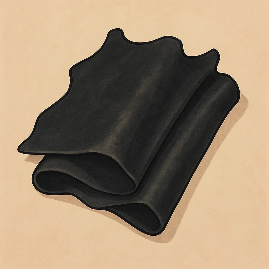 Picture of Black Leather note